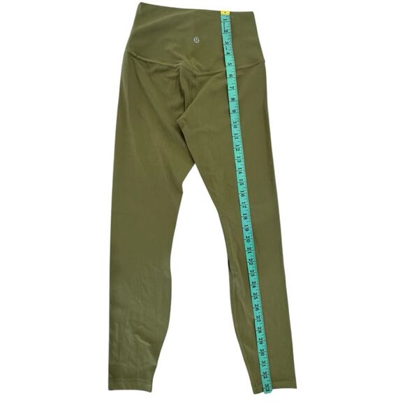 Lululemon Women's Pull-On Align High-Rise 25" Crop Leggings Bronze Green Size 4 - Picture 8 of 12